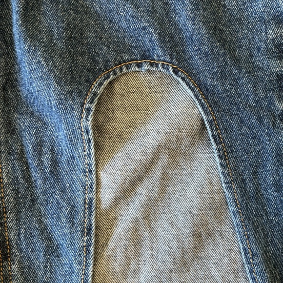 Shein midi denim skirt. - Picture 6 of 7